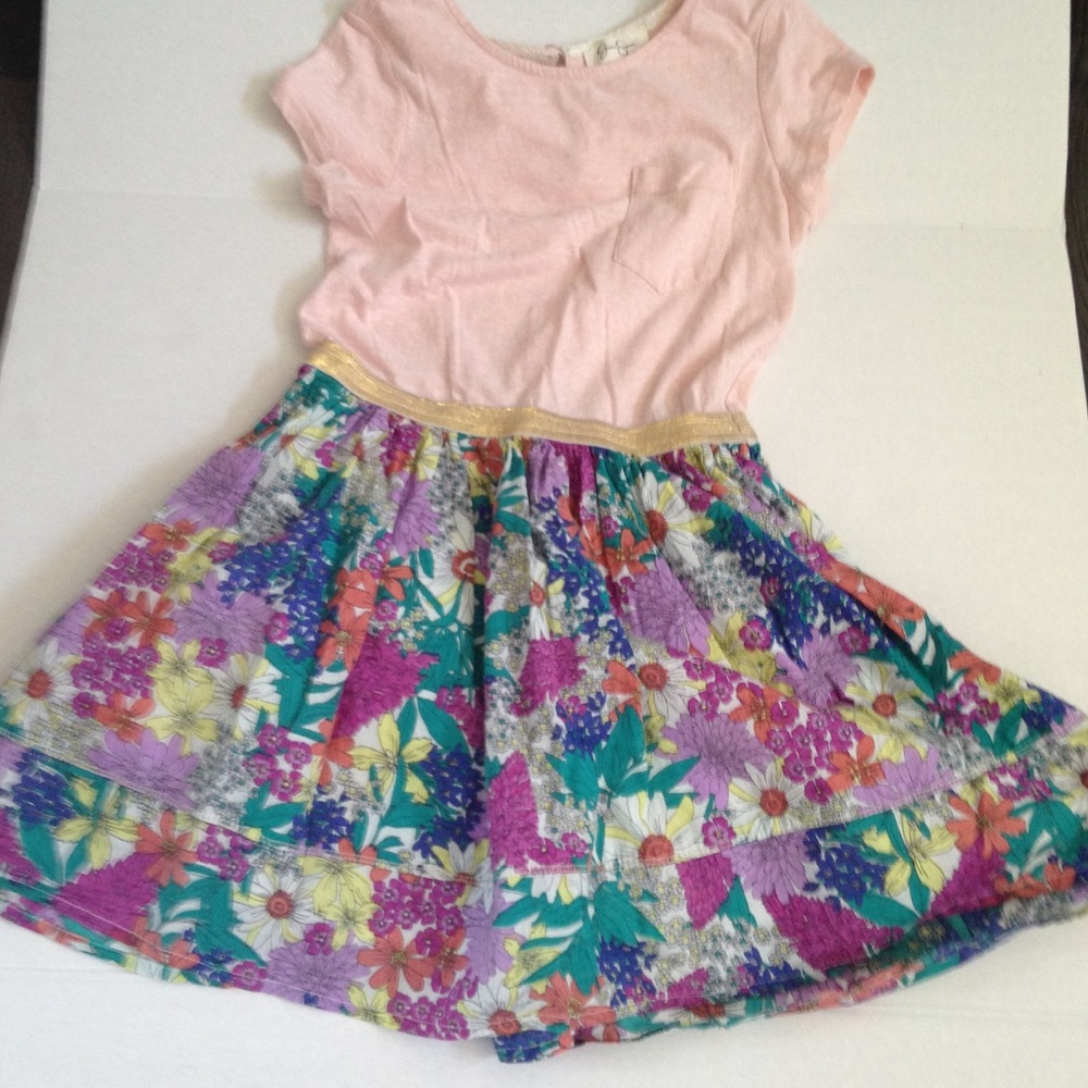 Jessica Simpson Flower Pattern Dress